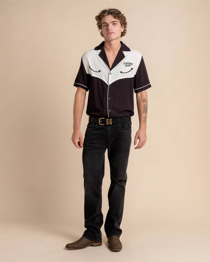 Ringers Western Take No Bull Short Sleeve Shirt for Mens