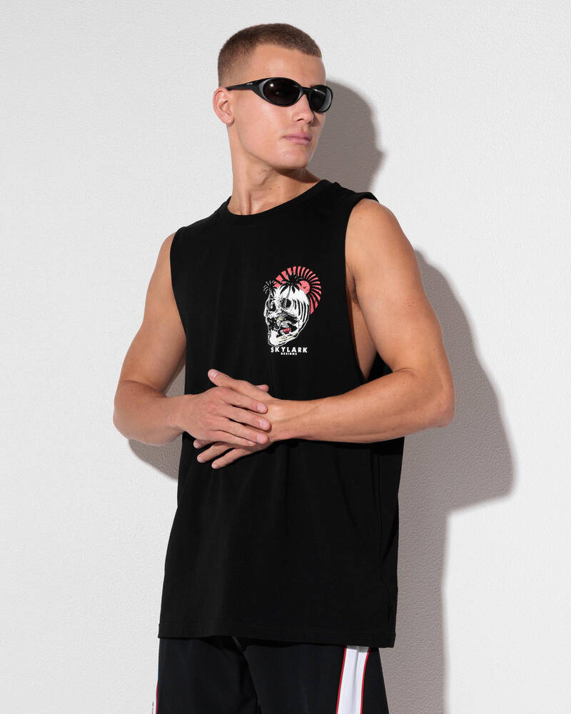Skylark Bone Flare Muscle Tank for Mens