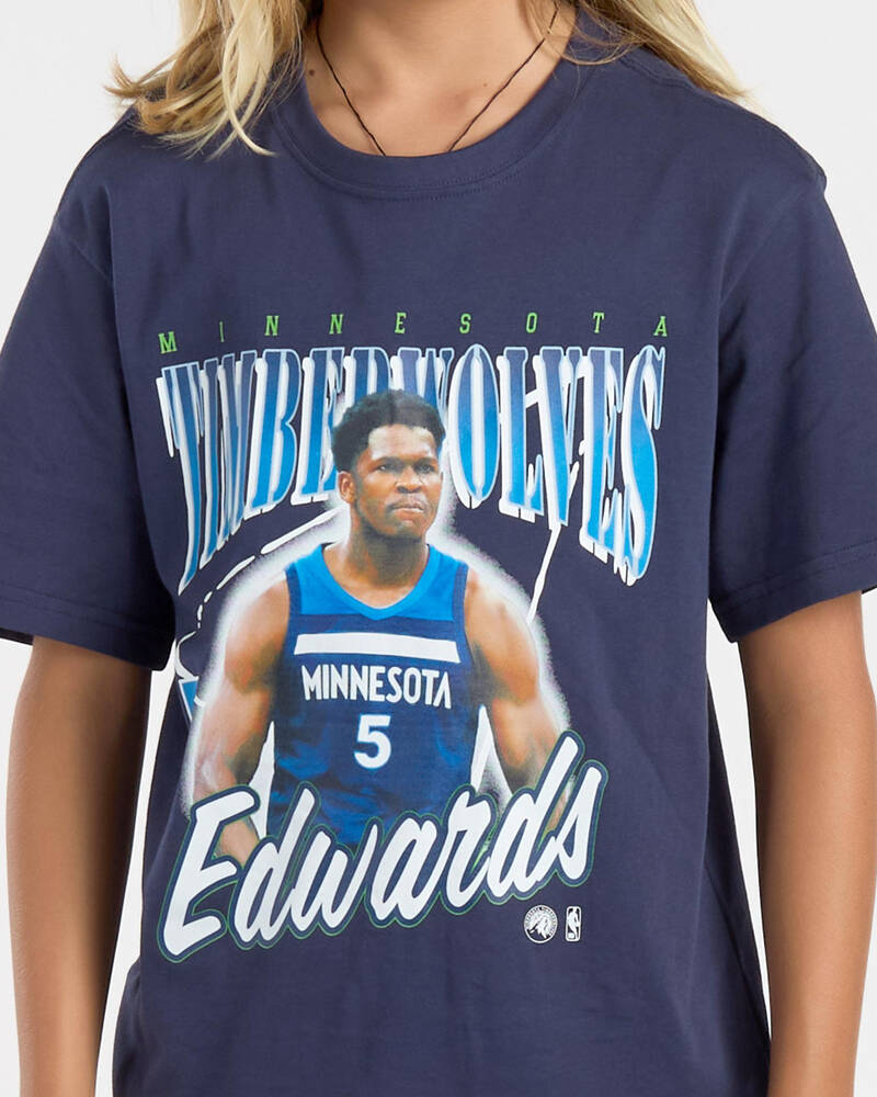 NBA Boys' Edwards Floyd Vintage T-Shirt for Mens