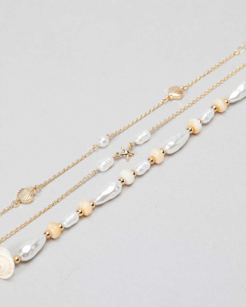 Karyn In LA Positano Anklet Pack for Womens