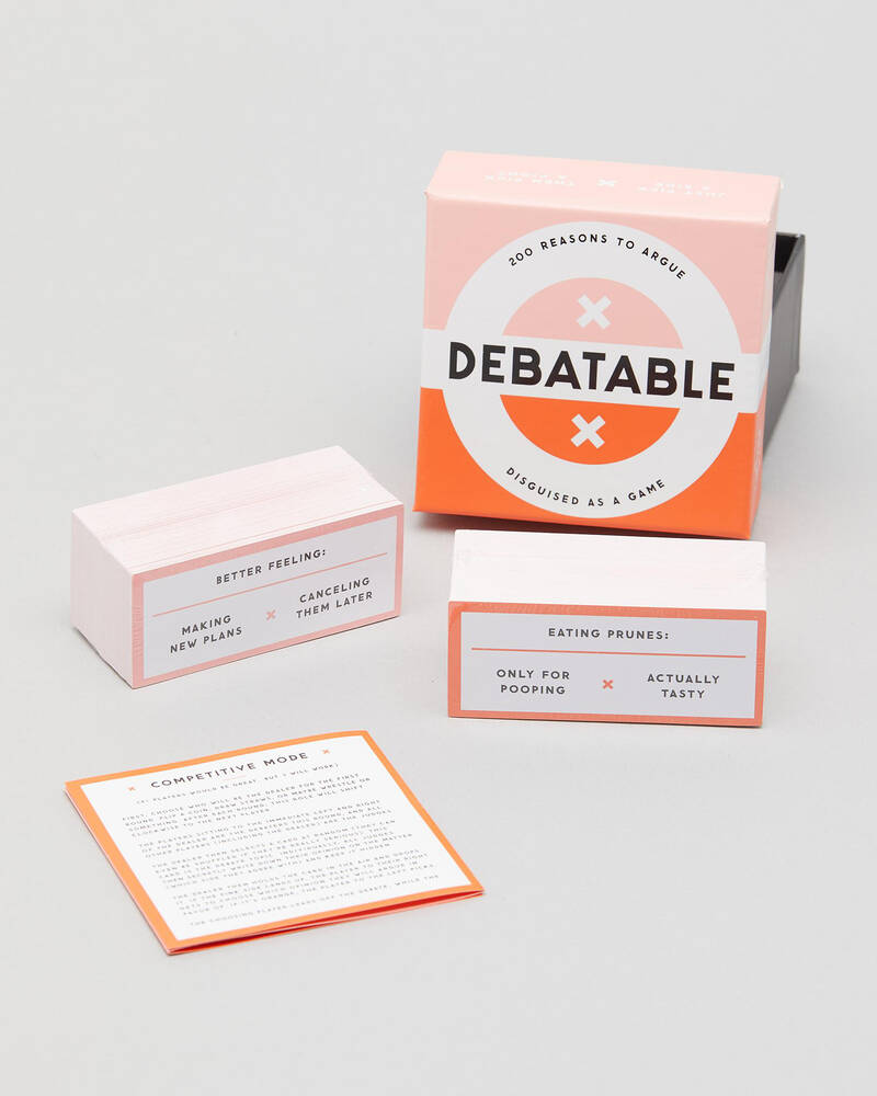 Independence Studio Brass Monkey It's Debatable Game for Mens