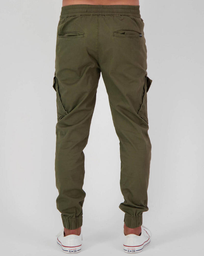 Lucid Ranking Jogger In Olive - Fast Shipping & Easy Returns - City ...