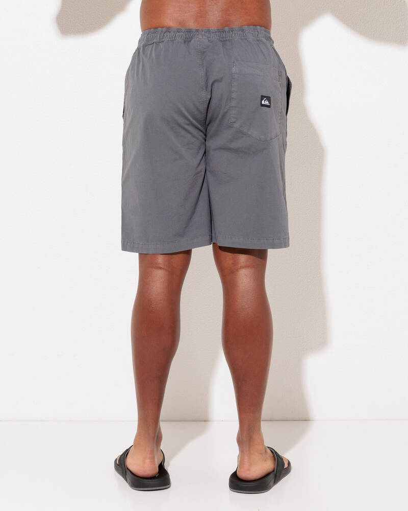 Quiksilver Taxer Elastic Waist Walk Short for Mens