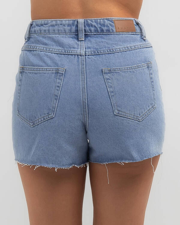 Rusty Dime Denim Shorts for Womens