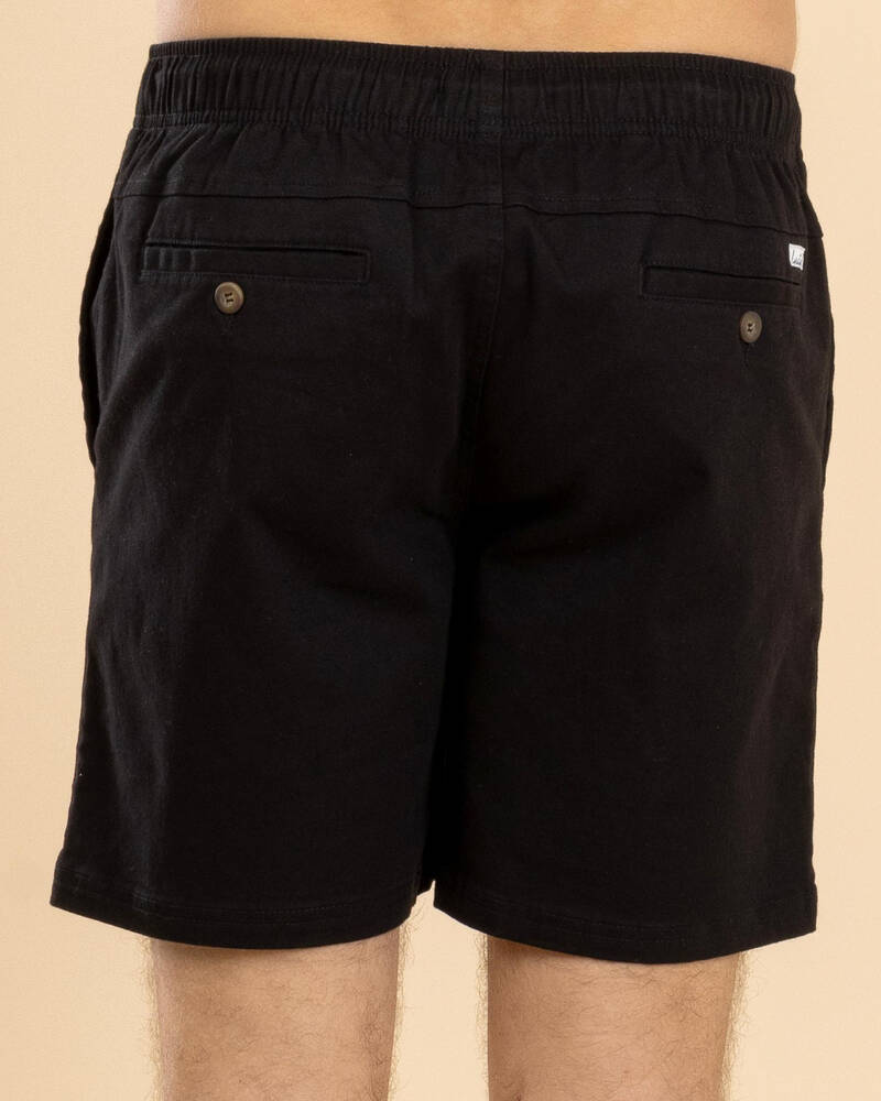 Lucid Urbane Elastic Waist Shorts for Mens