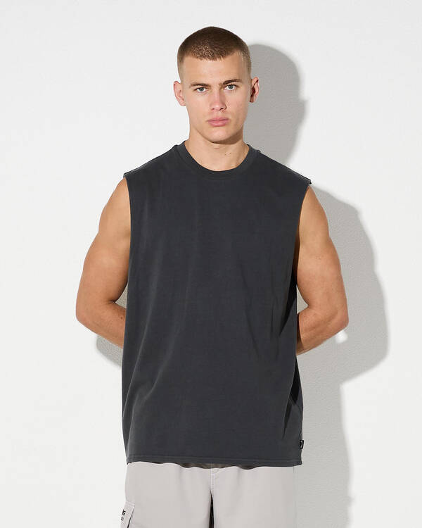 Premium Wave Wash Muscle Tank