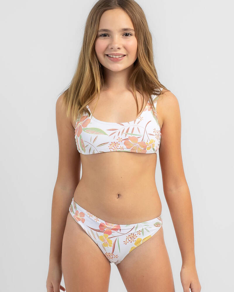 Roxy Girls' Life Enjoyers Bralette Bikini Set for Womens