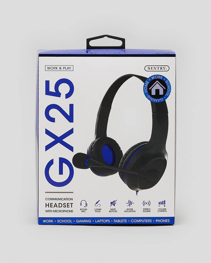 Sentry Universal Gaming Headset W. Mic for Mens
