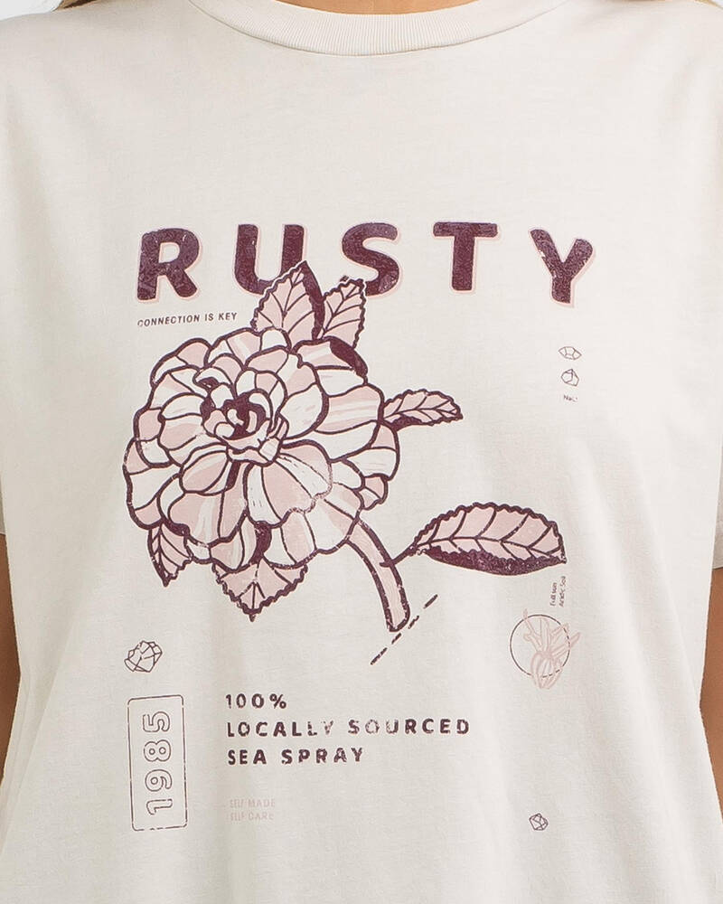 Rusty Sea Spray Relaxed T-Shirt for Womens