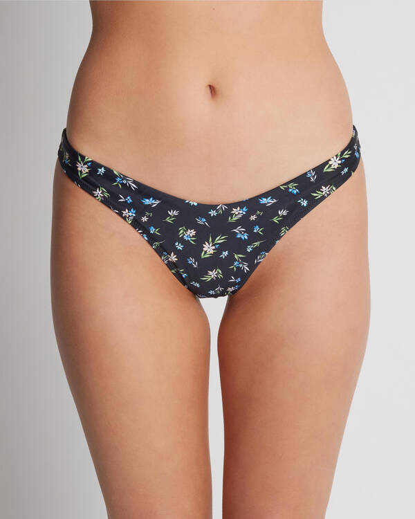 Rhythm Fluer Floral High Cut Bikini Bottom for Womens