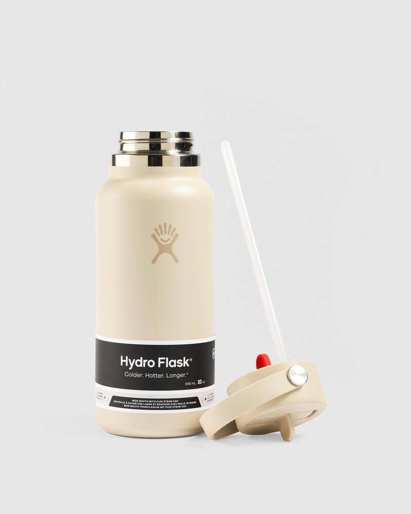 Hydro Flask 32oz Wide Mouth Flex Straw Cap Bottle for Mens