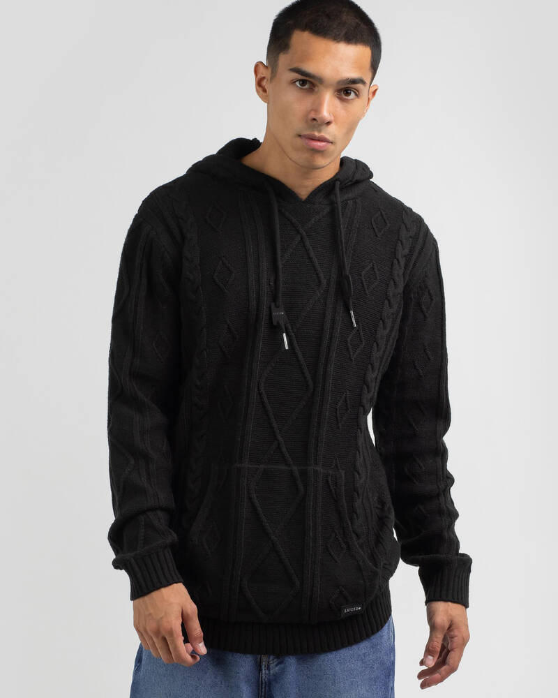 Lucid Reaction Knit Hoodie for Mens