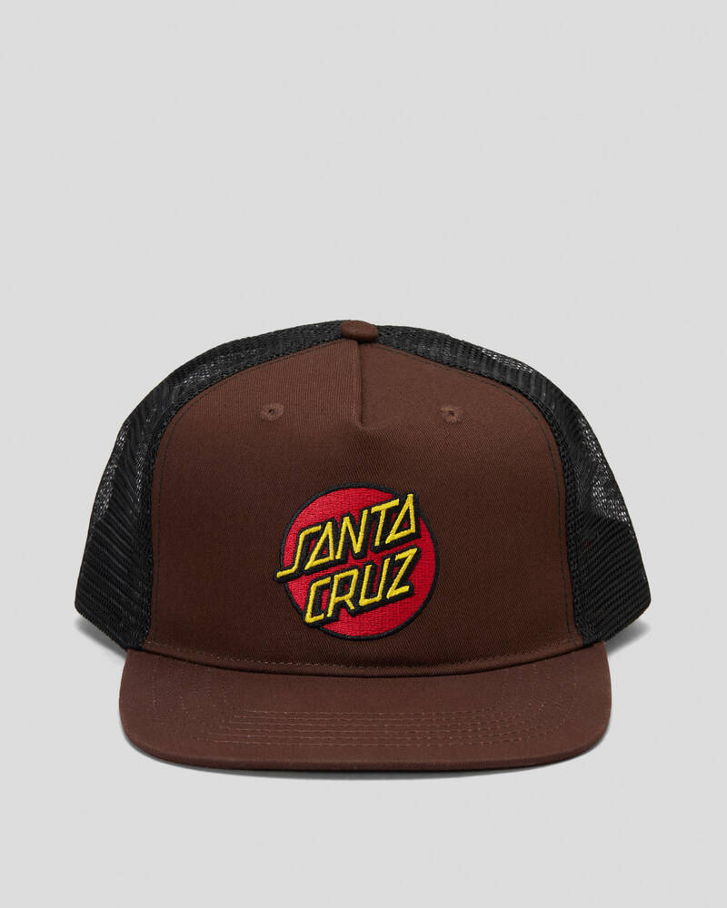 Santa Cruz Classic Dot Patch Cap for Mens