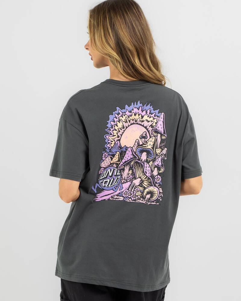 Santa Cruz Oversized Toxic Wasteland T-Shirt for Womens