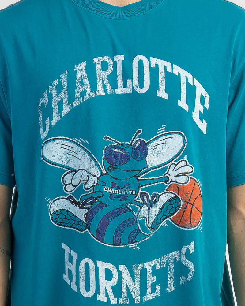 Mitchell & Ness Charlotte Hornets Vintage T-Shirt for Mens