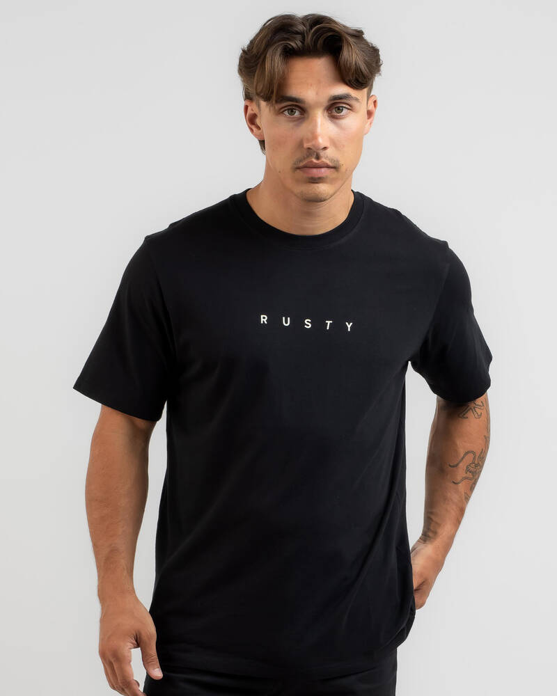 Rusty Short Cut T-Shirt for Mens