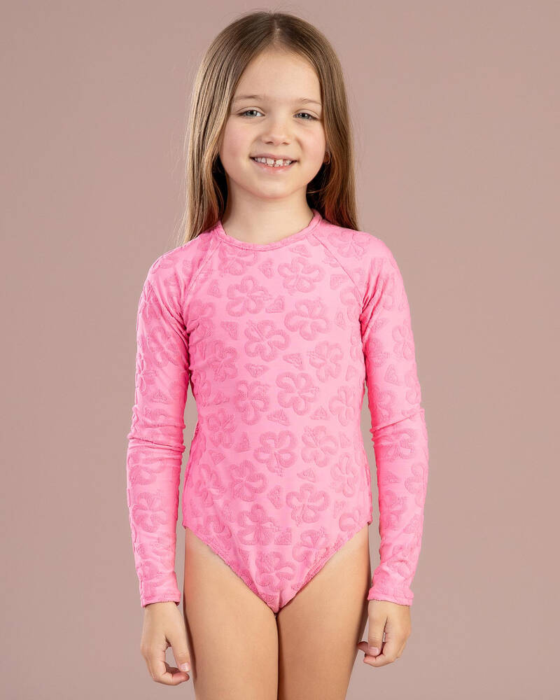 Roxy Toddlers' Flip Flower Long Sleeve Surfsuit for Womens