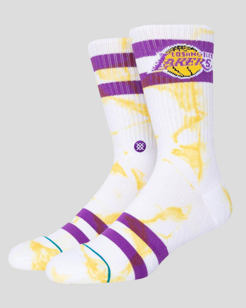 Stance Lakers Dyed Socks for Mens