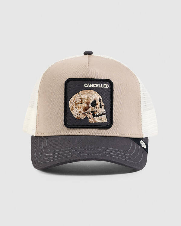 Goorin Bros The Cancelled Skull Trucker Cap for Mens