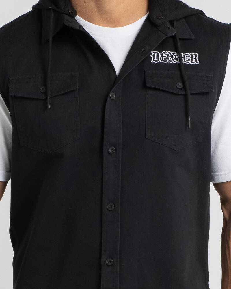 Dexter Valiant Hooded Vest for Mens