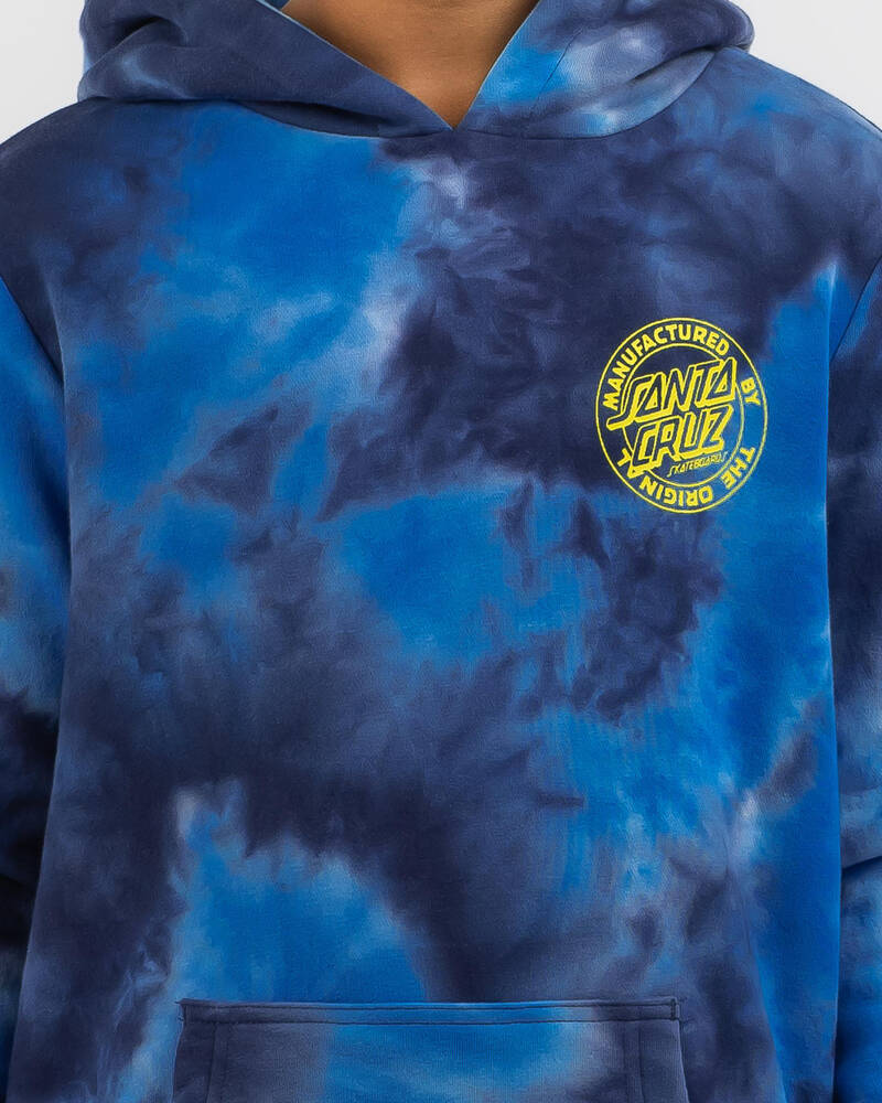 Santa Cruz Boys' MFG Dot Tie Dye Hoodie for Mens