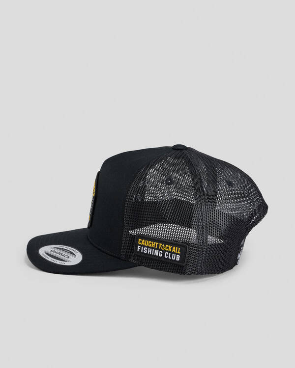 The Mad Hueys Caught FK All Island Captain Trucker Cap for Mens