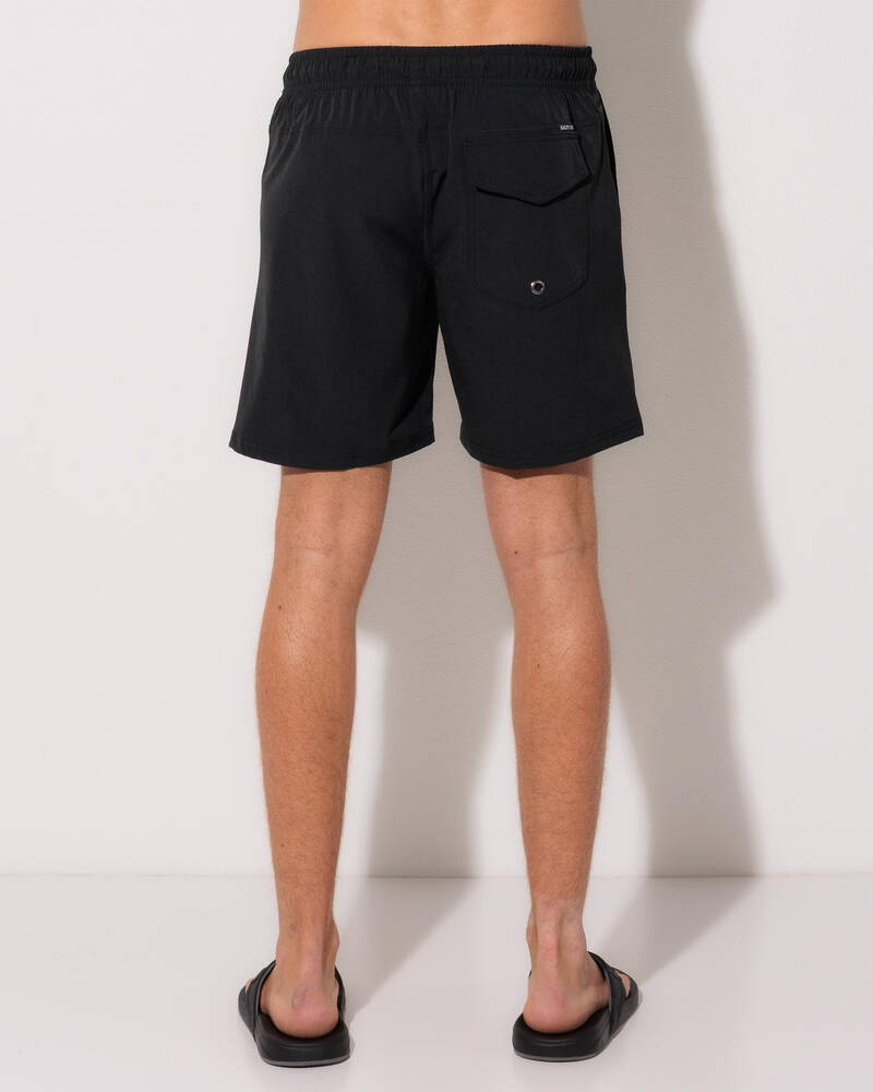 Salty Life Tempest Tide Elastic Waist Shorts for Mens