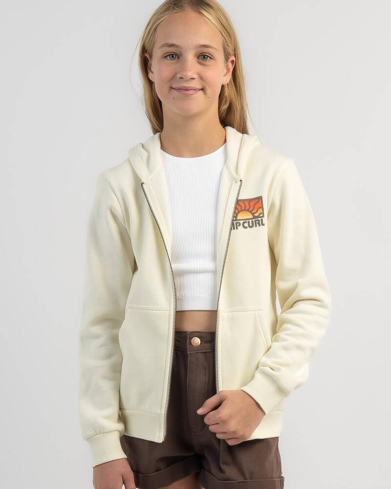 Rip Curl Girls' Trippin Zip Through Hoodie for Womens