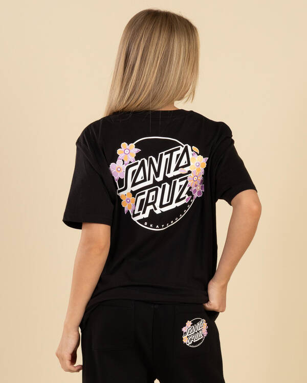 Girls' OS Blooming Stack Dot Chest T-Shirt