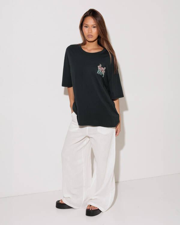 Roxy Tall Oversized Washed T-Shirt for Womens