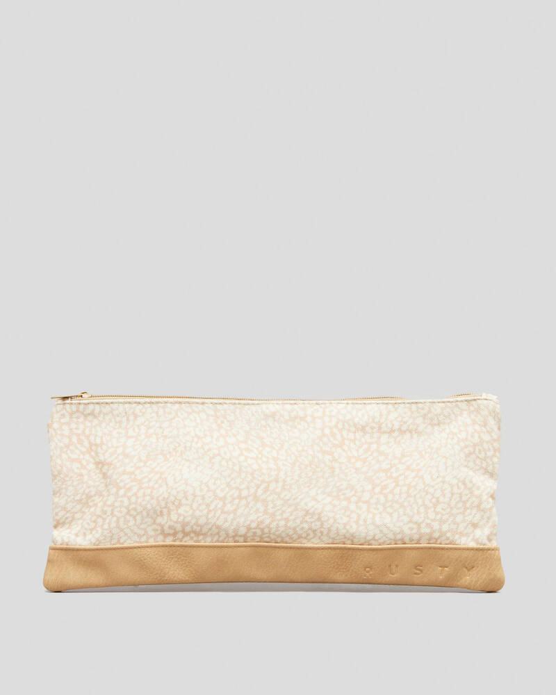 Rusty Paradise Small Pencil Case for Womens