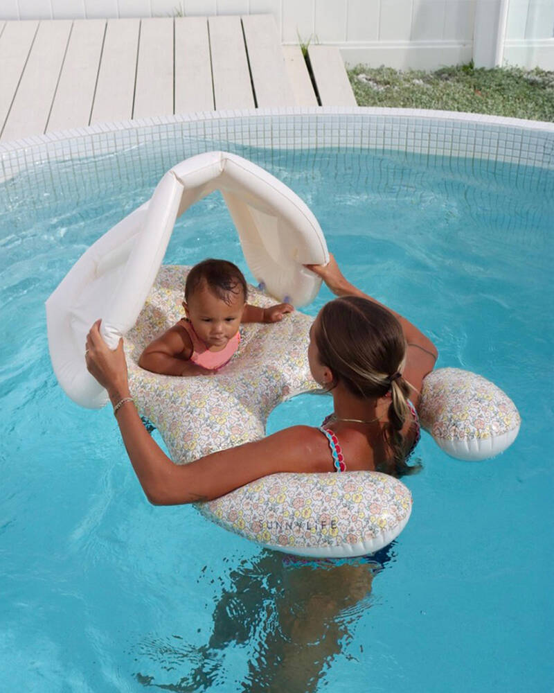 Sunnylife Into The Garden Float Together Baby Seat for Womens