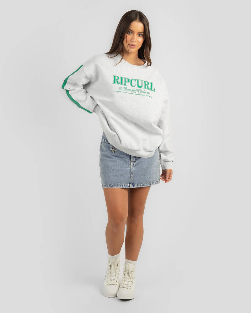 Rip Curl Beach Club Crewneck Sweatshirt for Womens