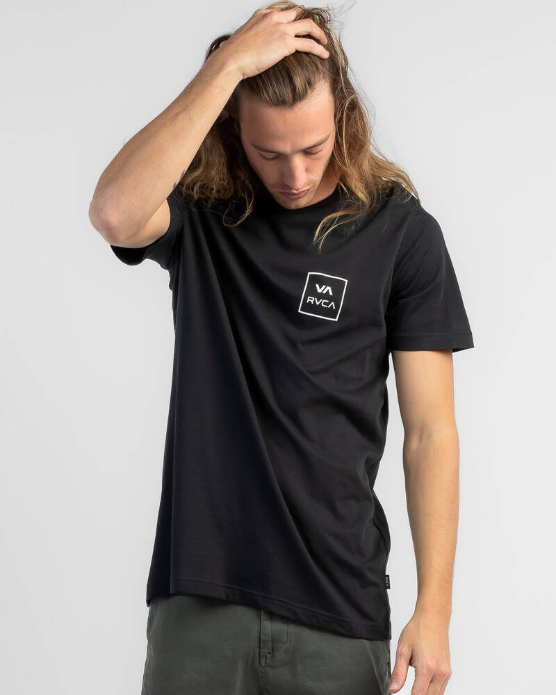 Shop RVCA VA All The Ways T-Shirt In Black - Fast Shipping & Easy ...