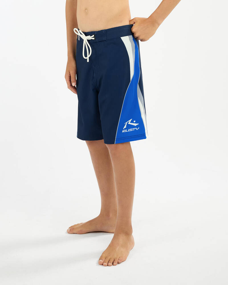 Rusty Boys' Plot Twist Board Shorts for Mens