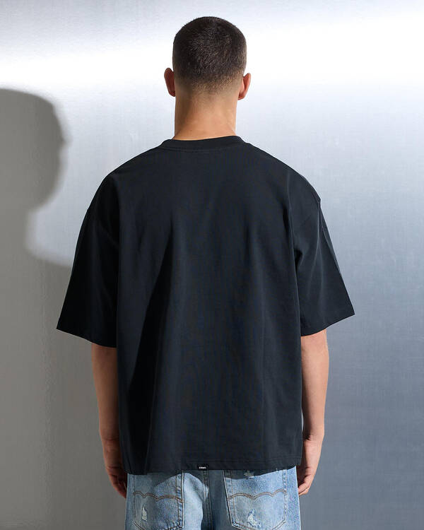 Thrills Spiraling Box Crop Fit T-Shirt for Mens