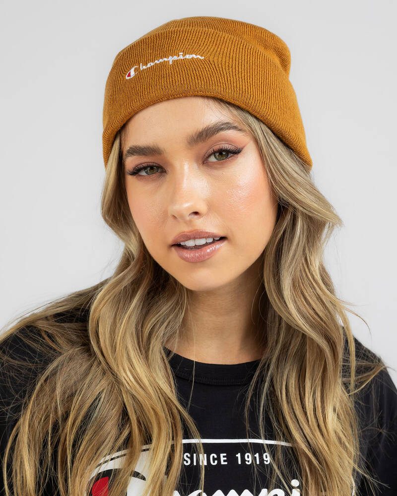 Champion Logo Beanie for Womens