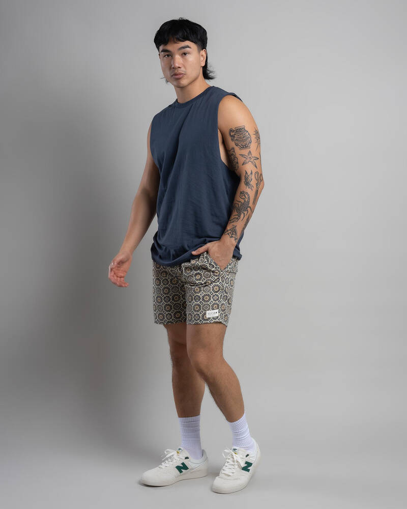 Lucid Formation Elastic Waist Shorts for Mens