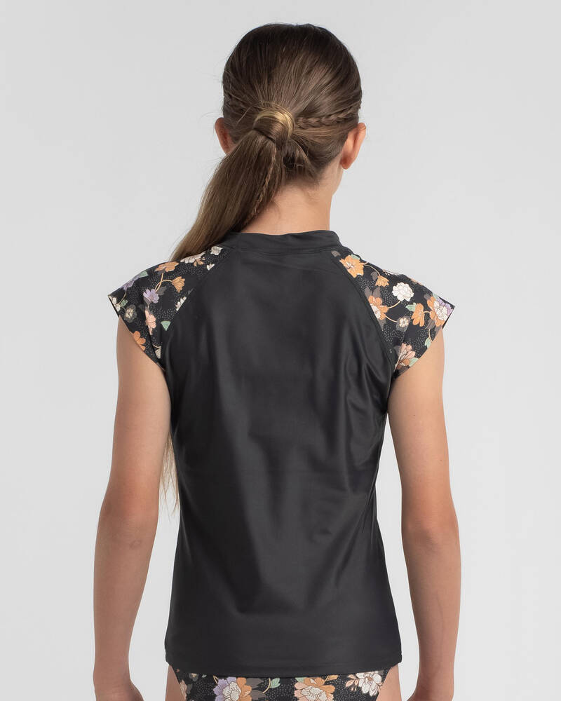 Rip Curl Girls' Leilani Rash Vest Set for Womens