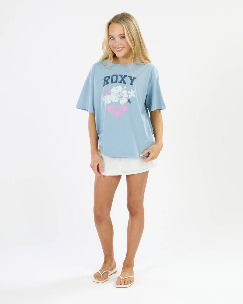 Roxy Girls' Eve Oversize Washed T-Shirt for Womens