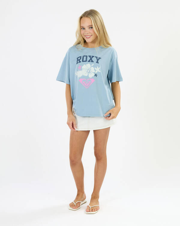 Roxy Girls' Eve Oversize Washed T-Shirt for Womens