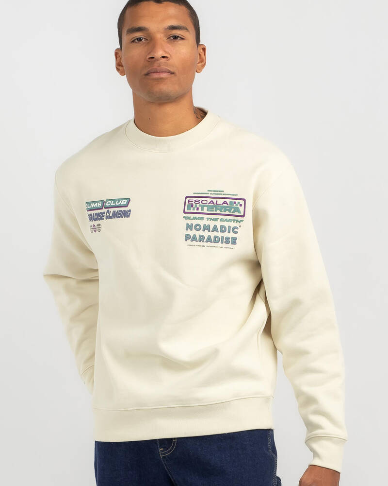 Nomadic Paradise Terra Crew Neck Sweatshirt for Mens