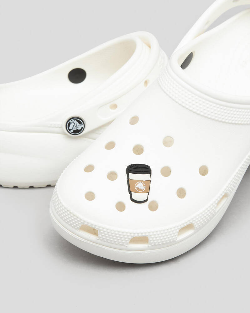 Crocs Cup of Joe Jibbitz for Unisex