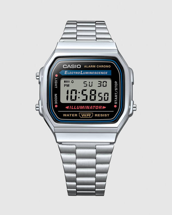 Casio A168WA-1 Vintage Watch for Mens