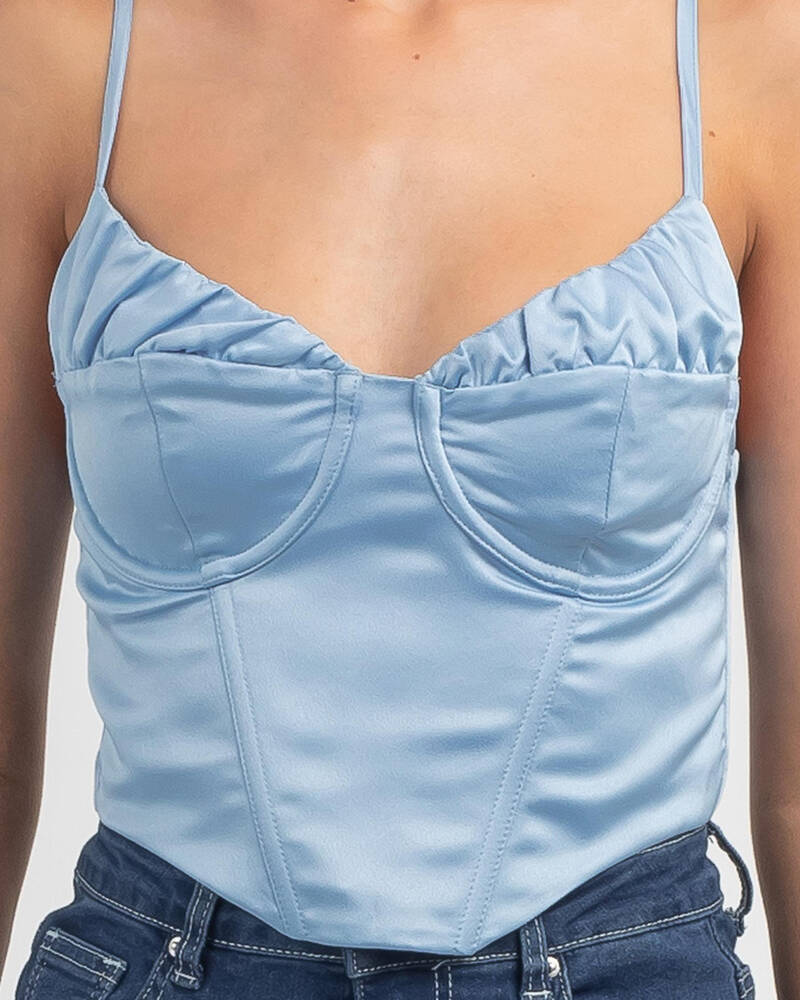 Ava And Ever Wicked Corset Top for Womens