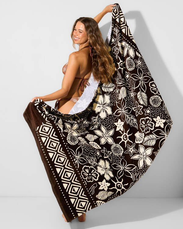 Topanga Coconut Cove Beach Towel for Womens