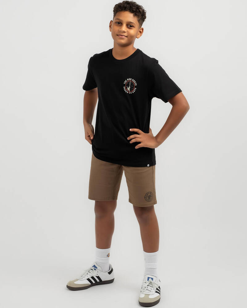 The Mad Hueys Boys' Rough As Guts T-Shirt for Mens