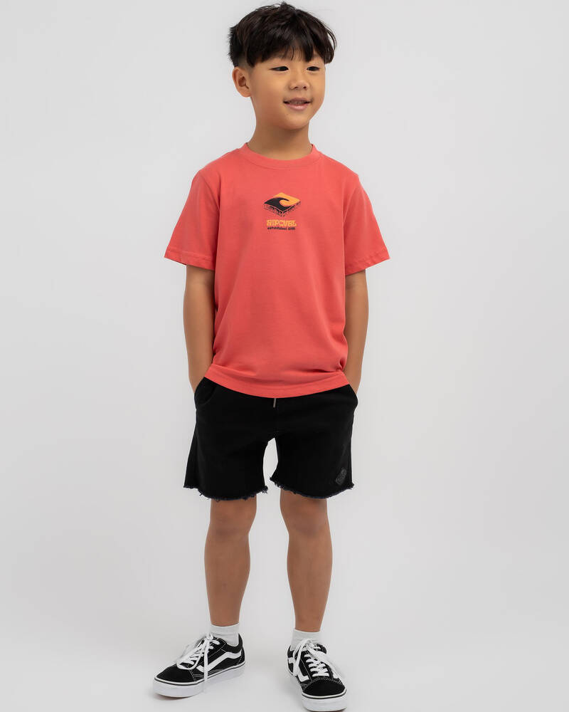Rip Curl Toddlers' Mystic Waves Logo T-Shirt for Mens