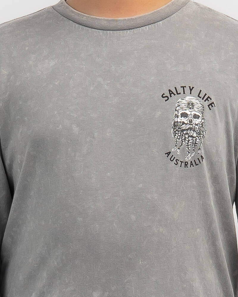 Salty Life Boys' Dutchman Long Sleeve T-Shirt for Mens