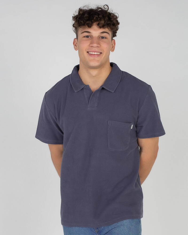 Rhythm Vintage Terry Polo Shirt for Mens